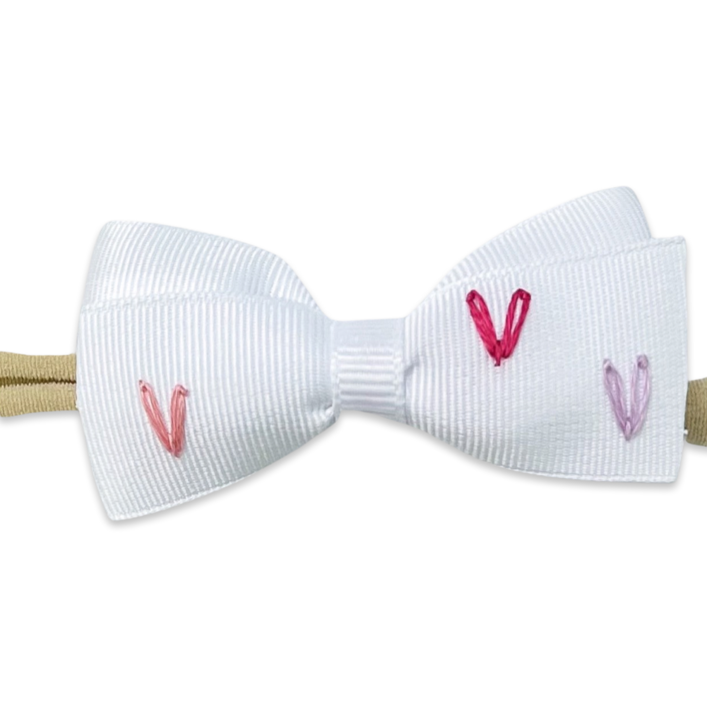 Embroidered Nylon Headband - Small