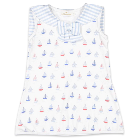 Sal & Pimenta Dress - Sailboat