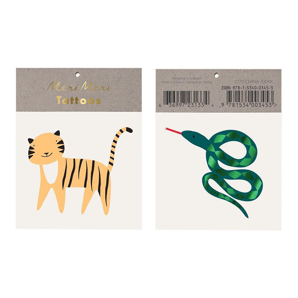MM Tattoo - Tiger & Snake
