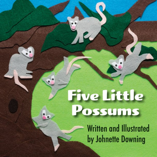 RR Five Little Possums Book