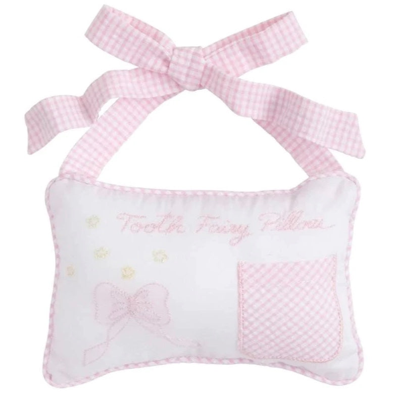 Little English Tooth Fairy Pillow - Pink