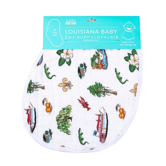 LH 2-in-1 Burp Cloth / Bib