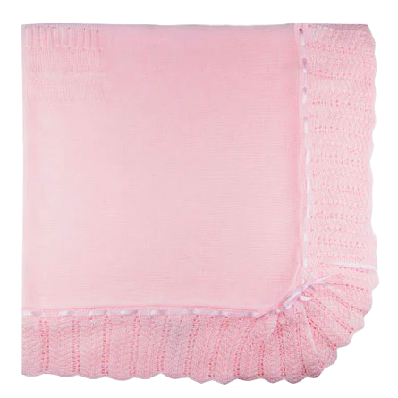 Sardon Knitted Blanket - Pink