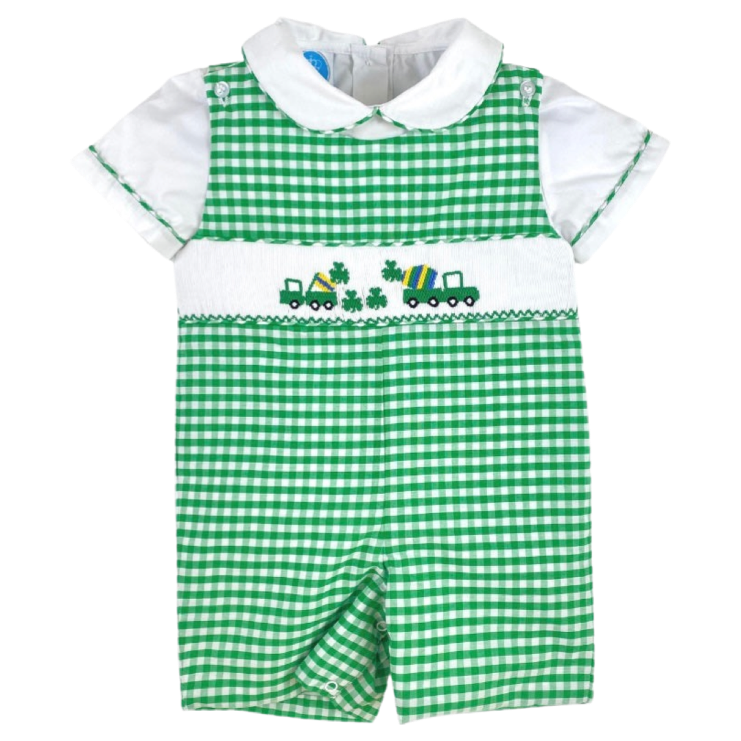 Krewe Smocked Jon Jon - Clover