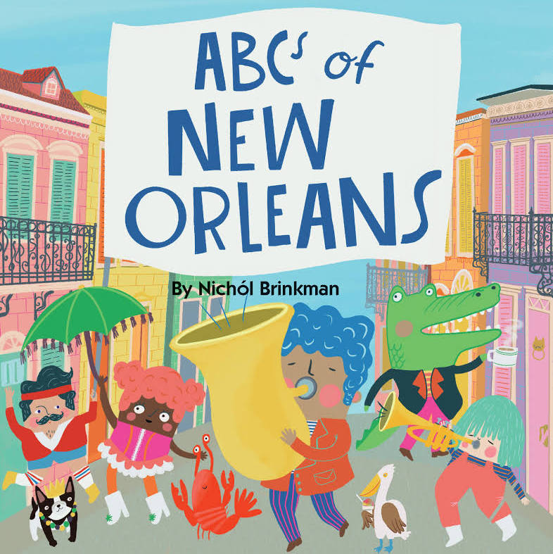 RR ABCs of New Orleans Book