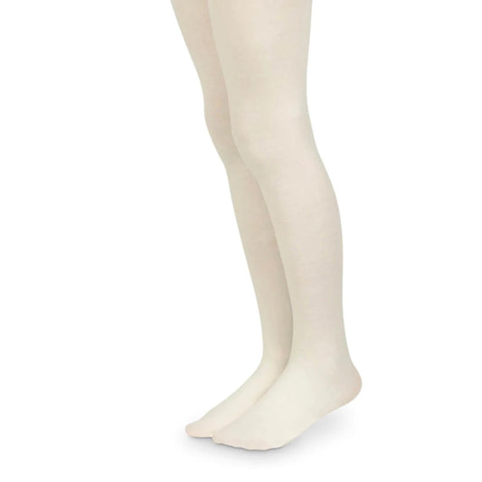 Pima Cotton Tights - Ivory