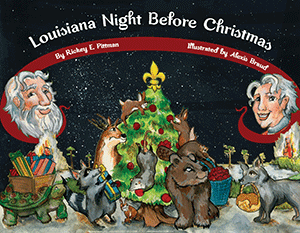 RR Louisiana Night Before Christmas Book