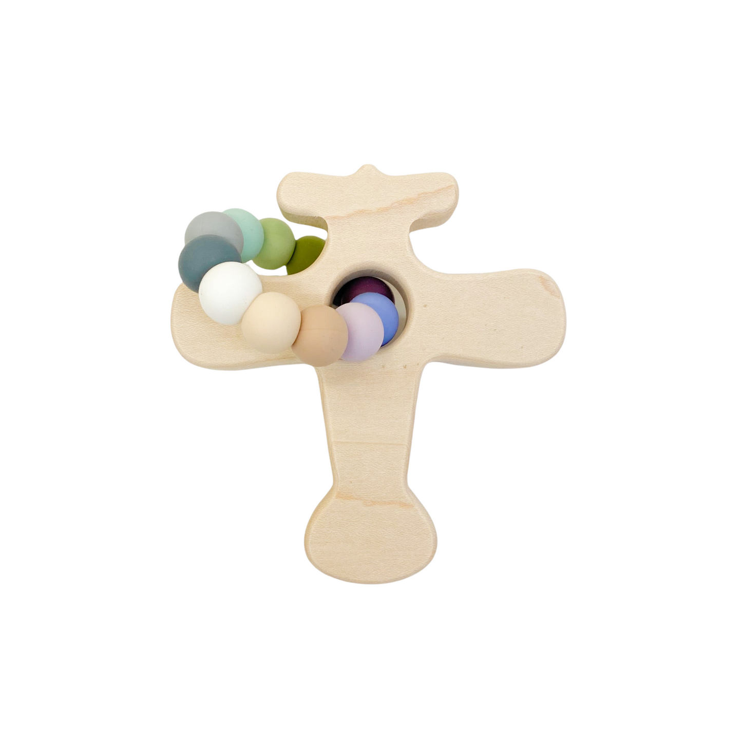 BR Wooden Toy/Teether - Airplane