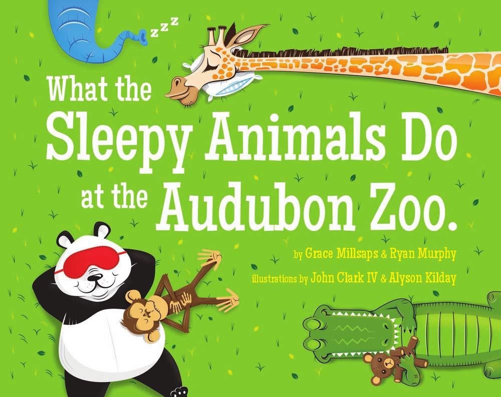 Sleepy Animals at Audubon Zoo Book