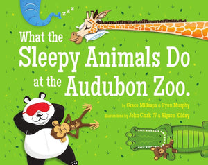 Sleepy Animals at Audubon Zoo