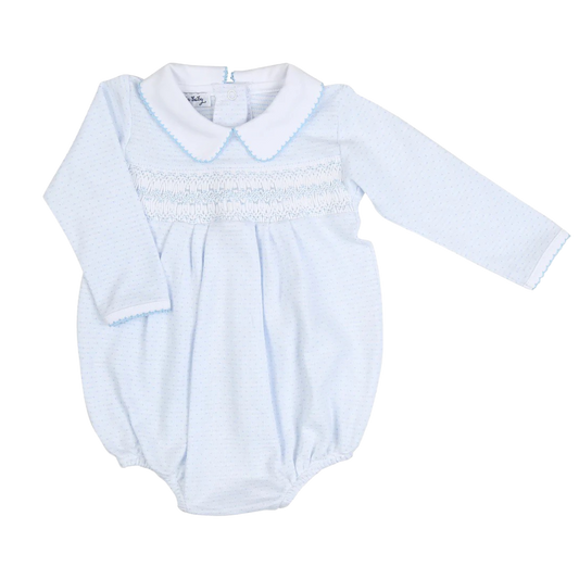 MB Bubble - Smocked Blue