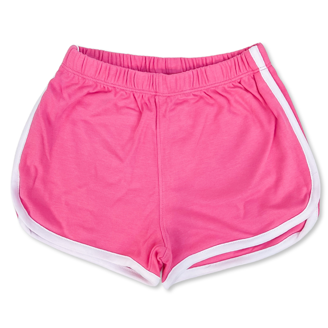 Neon pink athletic store shorts