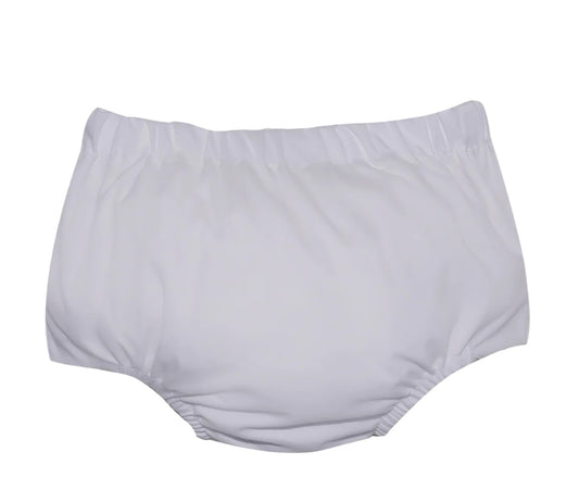 RN Diaper Cover - White