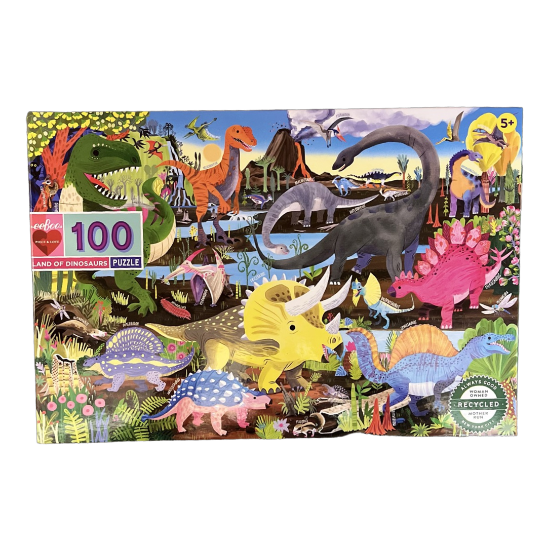 EEB Land of Dinosaur 100 PC Puzzle