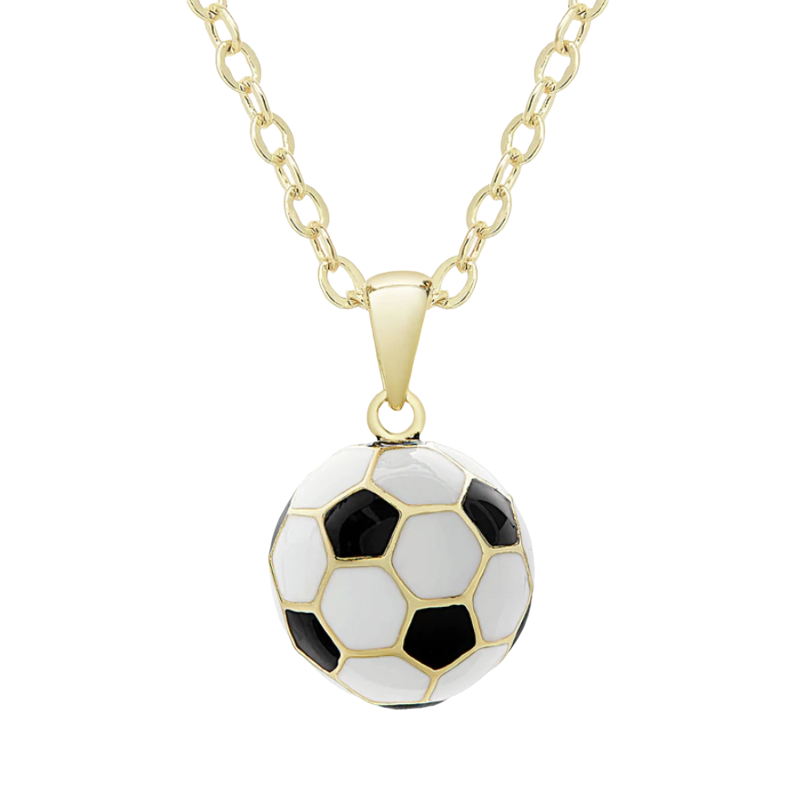 LN Necklace - Soccer Ball
