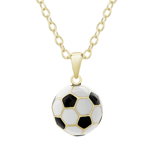 LN Necklace - Soccer Ball