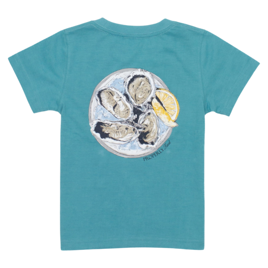 Properly Tied Pocket Tee - Emerald Oyster Tray