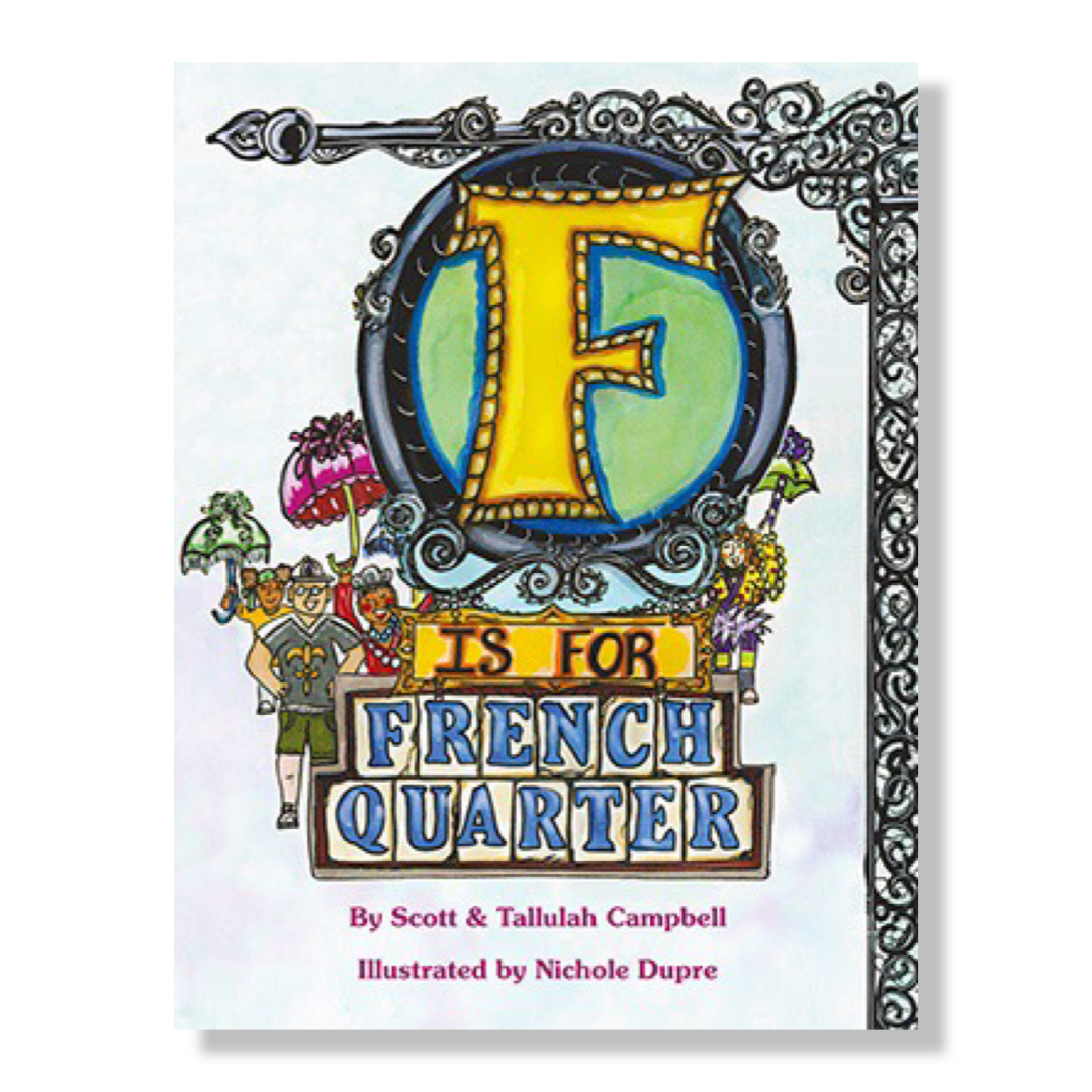 F is for French Quarter Book