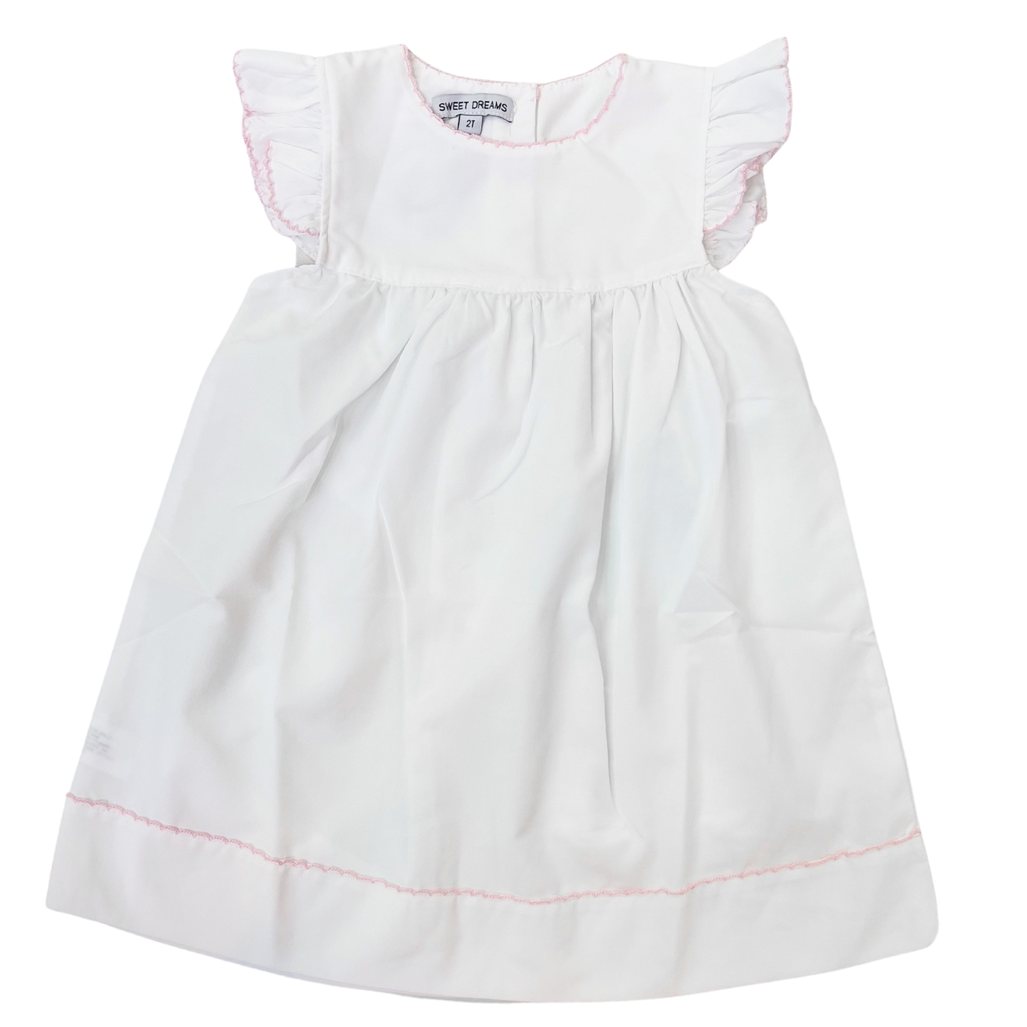 SD Dress - White/Pink