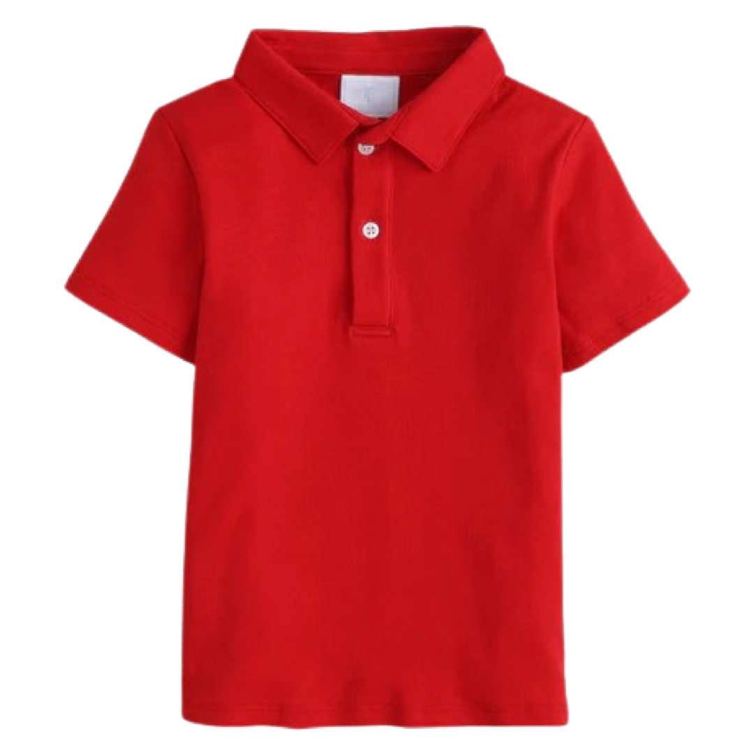 Little English Polo - Red