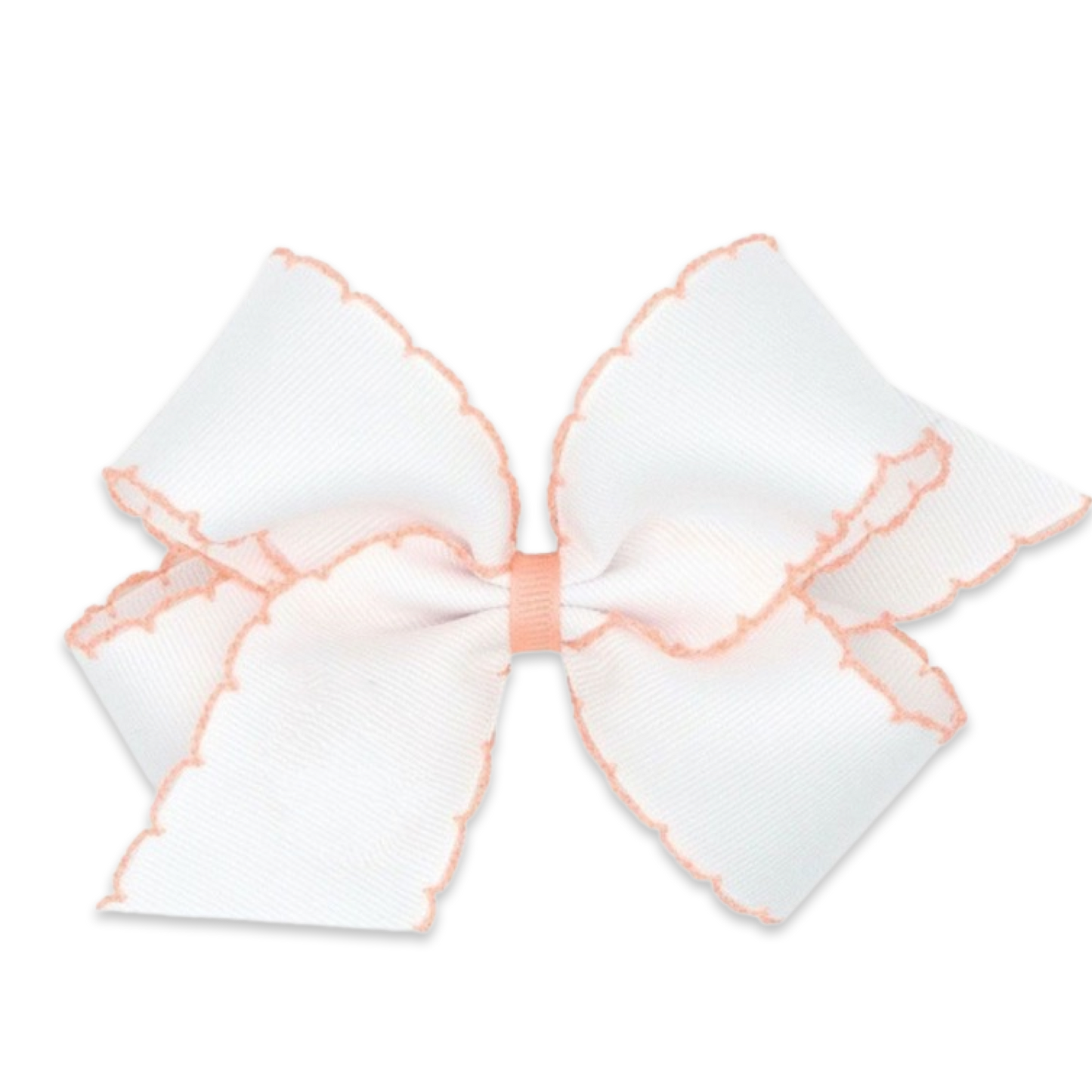 WO Moonstitch White Bow - Colored Trim