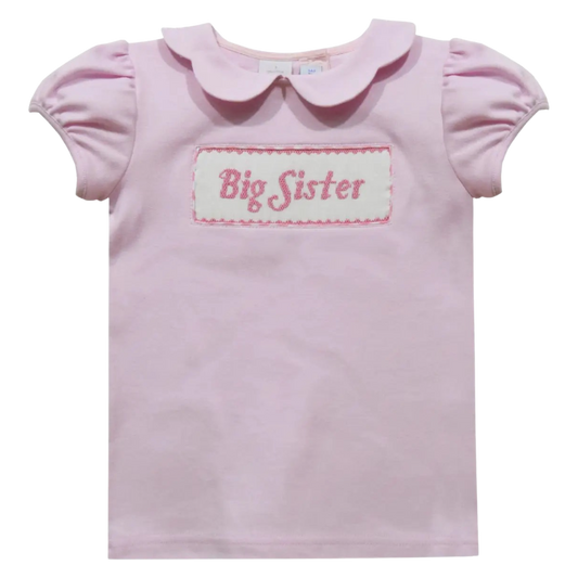 VLF SS Smocked Tee - Big Sister