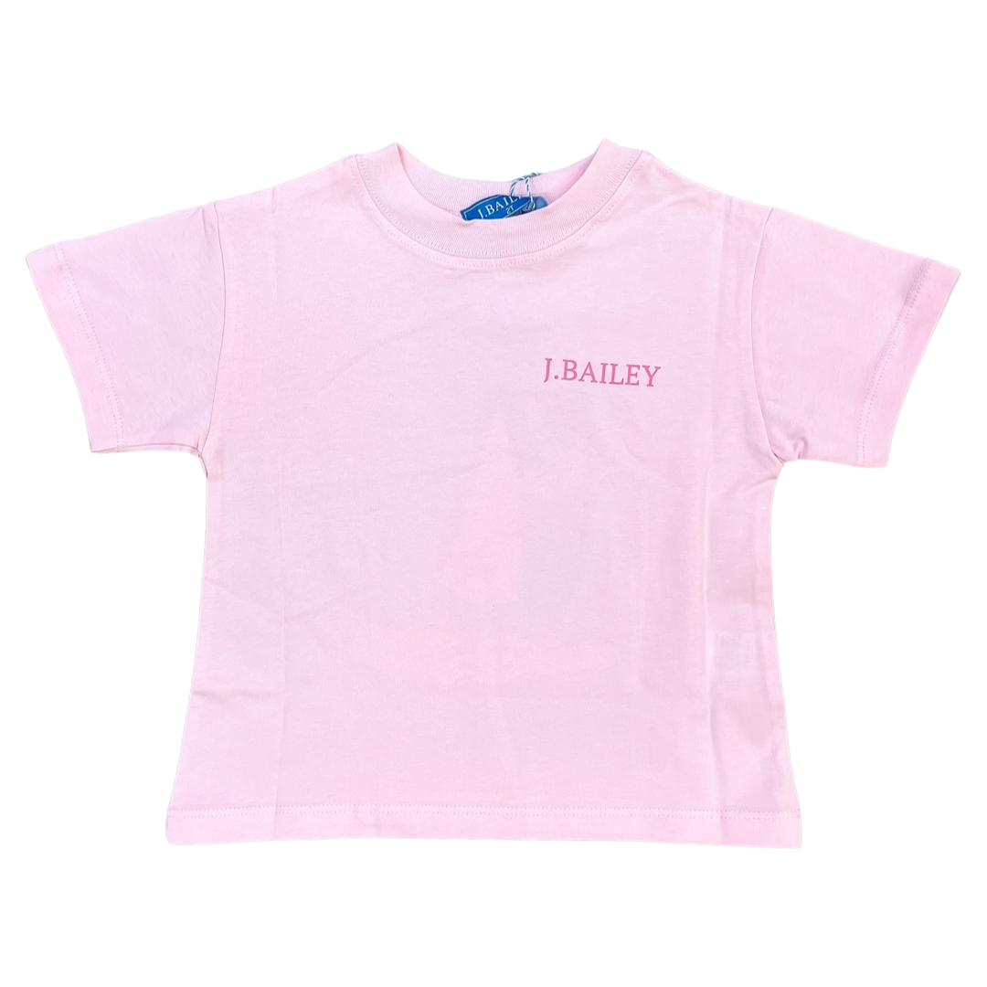 Bailey Tee - Pink Sail