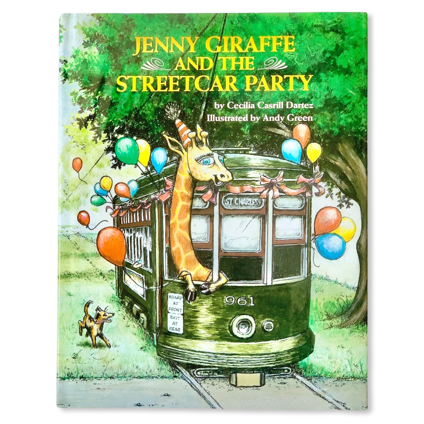 RR Jenny Giraffe and the Streetcar Party Book