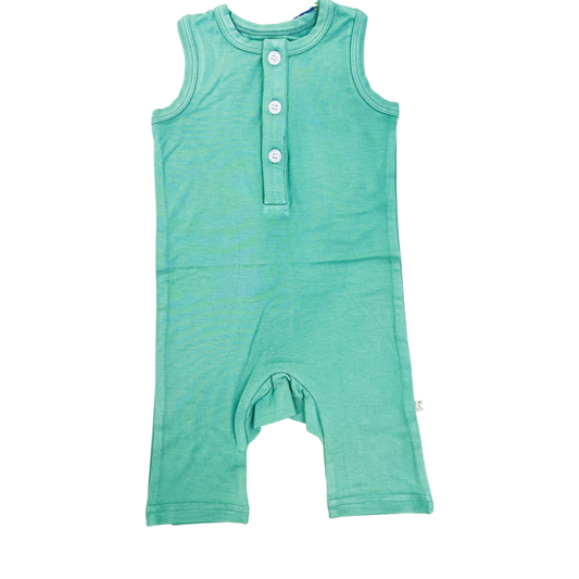 KC Tank Romper - Green