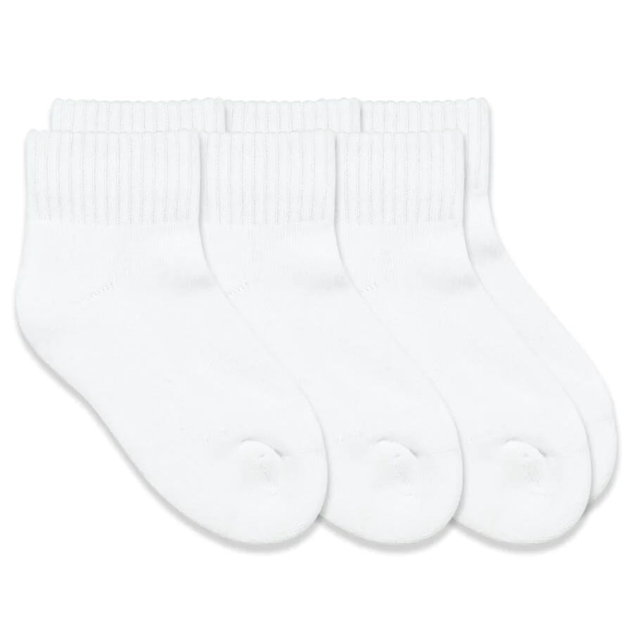 JS Smooth Toe Quarter  Socks 3-Pack
