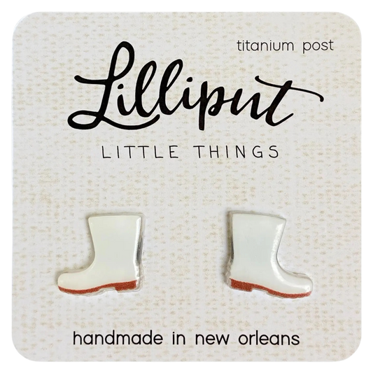 LP Earring - Shrimp Boots