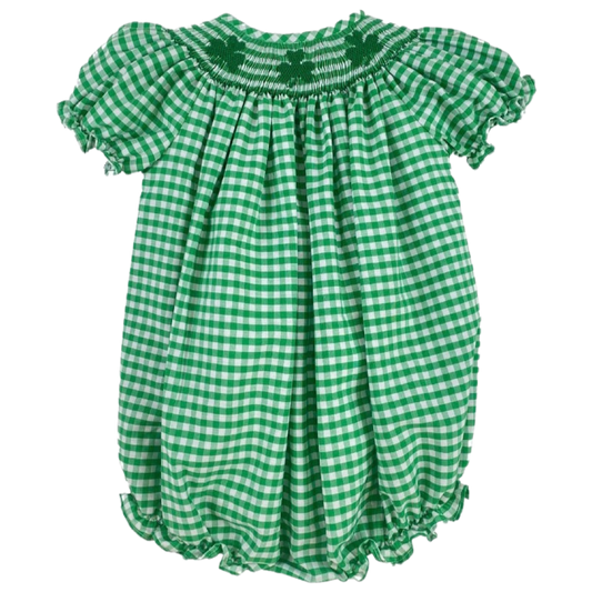 Krewe Smocked Bubble - Clover