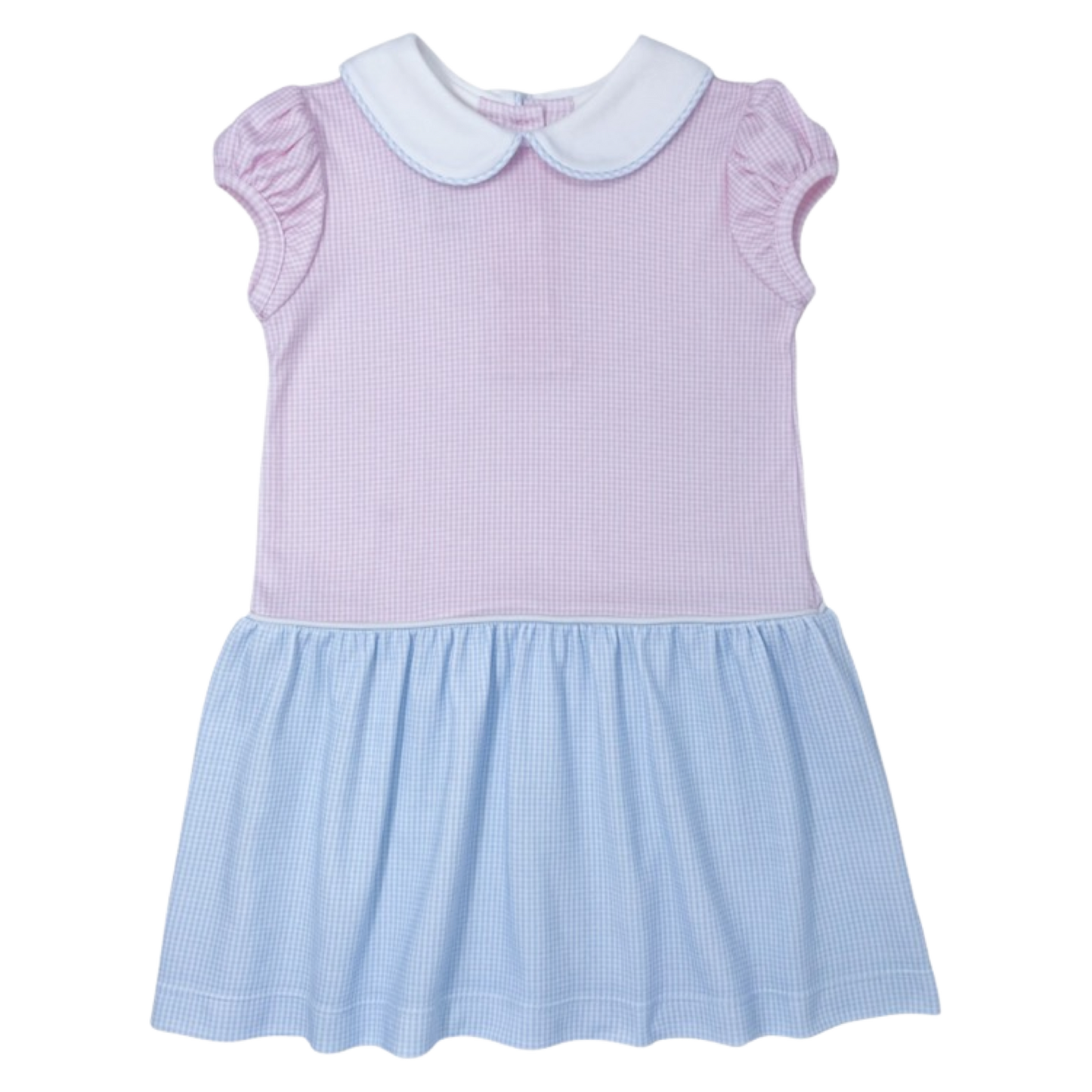 Lullaby Set Dolly Dress - Pink/Blue