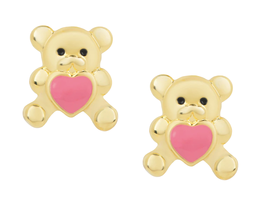 LN Earring - Teddy Bear