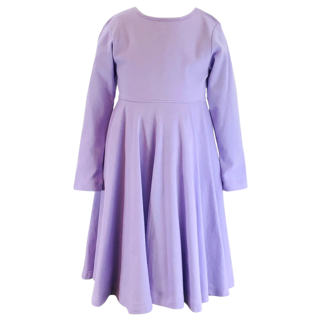 Ishtex Twirl Dress - Lavender